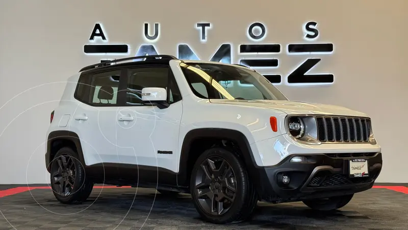 Foto Jeep Renegade Limited usado (2021) color Blanco financiado en mensualidades(enganche $70,180 mensualidades desde $7,517)