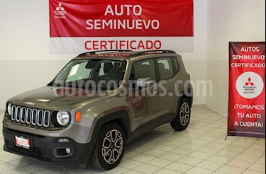 foto Jeep Renegade 4x2 Limited Aut usado (2017) color Gris Ceniza precio $299,000