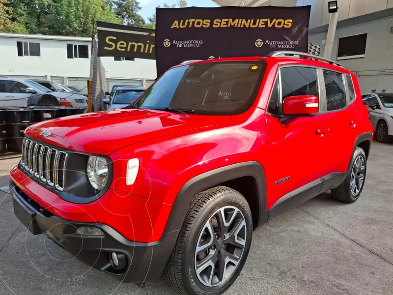 Foto Jeep Renegade Latitude usado (2022) color Rojo financiado en mensualidades(enganche $64,000 mensualidades desde $7,856)