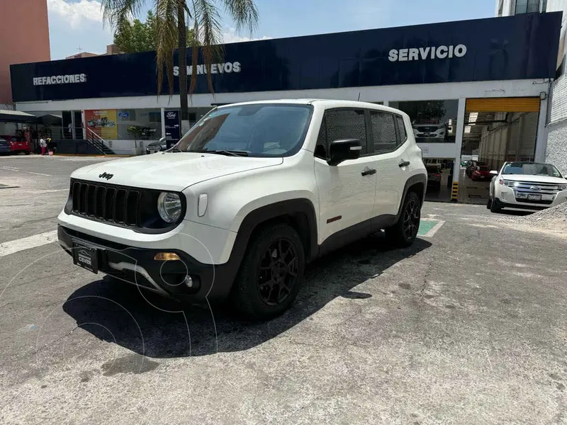 Foto Jeep Renegade 4x2 Sport Aut usado (2019) color Blanco financiado en mensualidades(enganche $74,750 mensualidades desde $7,288)