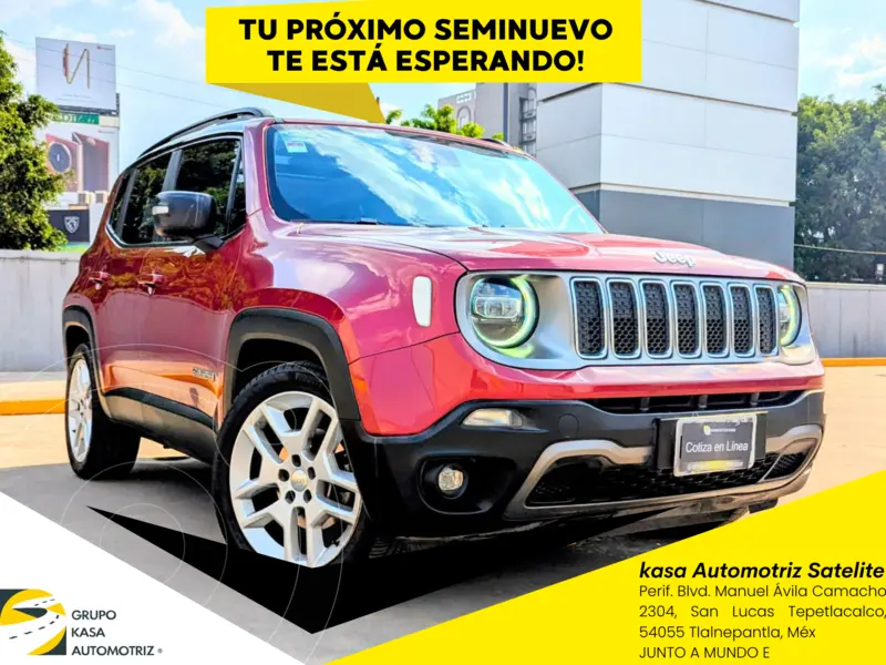 Foto Jeep Renegade 4x2 Limited Aut usado (2019) color Rojo precio $335,000