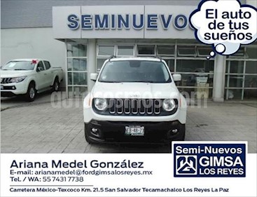 Jeep Renegade LATITUDE usado (2018) color Blanco precio $340,000