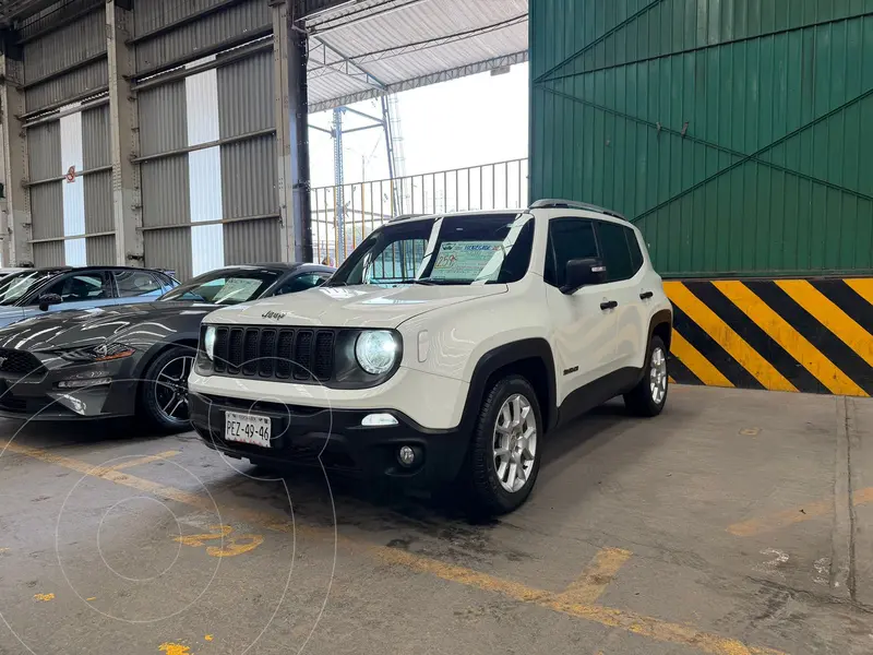 Foto Jeep Renegade Sport usado (2019) color Blanco Alpine financiado en mensualidades(enganche $65,000 mensualidades desde $5,700)