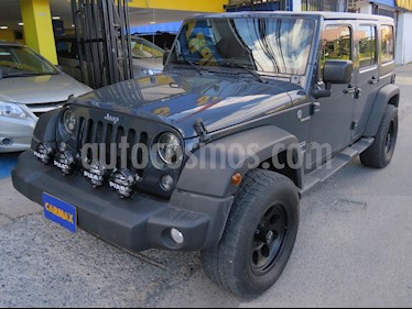 Jeep Wrangler Unlimited 3.8L Sport Aut usado (2018) color Gris Oscuro precio $185.900.000