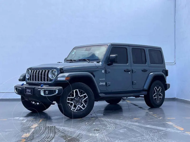 Jeep Wrangler Unlimited Sahara financiado en mensualidades enganche $237,380 mensualidades desde $23,417