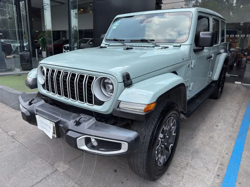 Foto Jeep Wrangler Unlimited Sahara usado (2024) color Verde precio $1,197,000