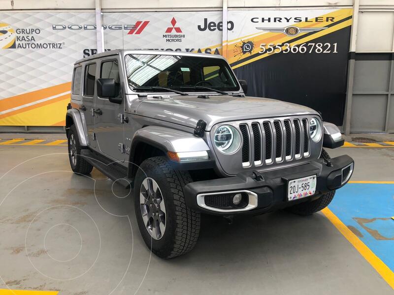 Foto Jeep Wrangler Unlimited Unlimited Sahara Mild-Hybrid Aut usado (2021) color Plata precio $1,050,000