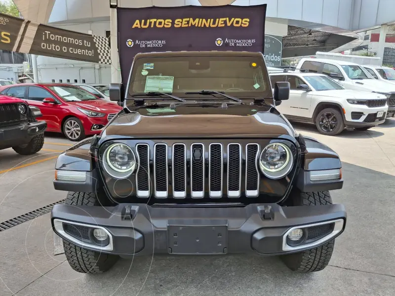 Foto Jeep Wrangler Unlimited Sahara usado (2023) color Negro financiado en mensualidades(enganche $168,000 mensualidades desde $19,219)