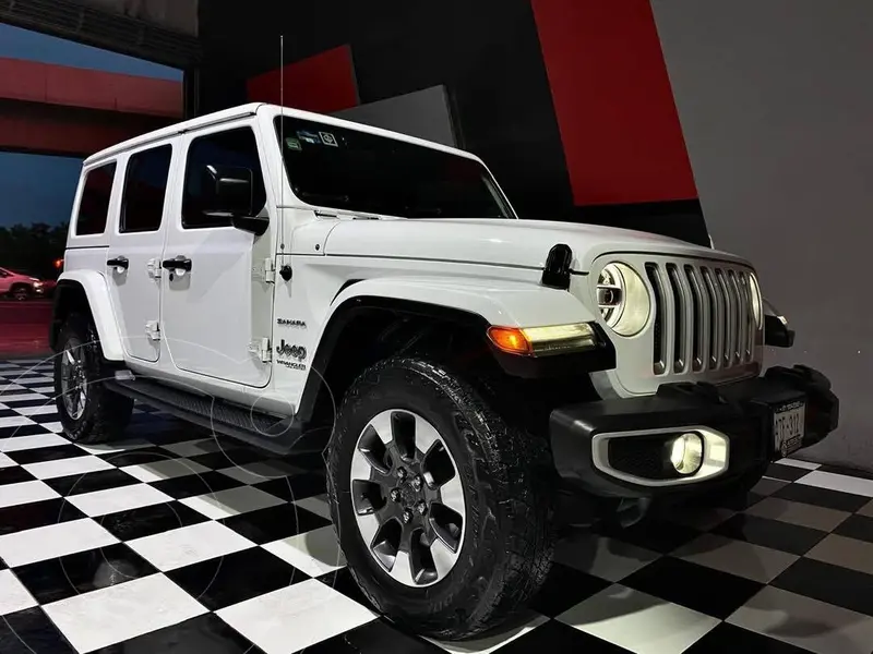 Foto Jeep Wrangler Unlimited Sahara usado (2022) color Blanco precio $820,000