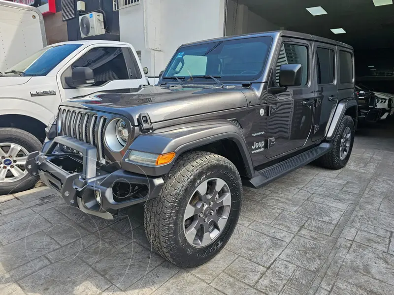 Foto Jeep Wrangler Unlimited Sahara usado (2021) color Gris precio $769,900