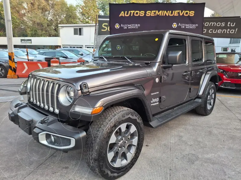 Foto Jeep Wrangler Unlimited Sahara usado (2022) color Gris precio $820,000