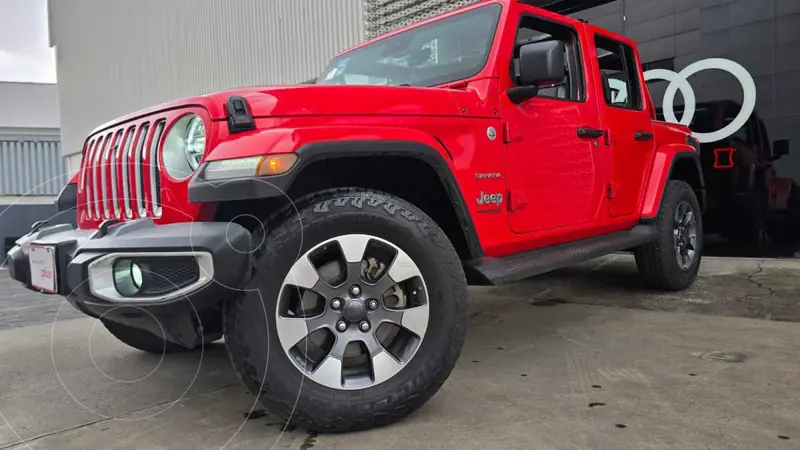 Foto Jeep Wrangler Unlimited Sahara usado (2022) color Rojo precio $790,000