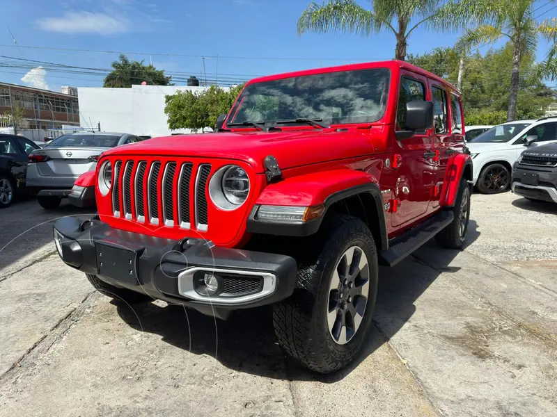 Foto Jeep Wrangler Unlimited Sahara usado (2022) color Rojo precio $885,000