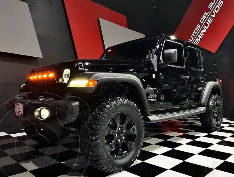 Foto Jeep Wrangler Unlimited Sahara usado (2021) color Negro precio $779,000