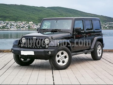 Foto venta Carro usado Jeep Wrangler 3.6L Rubicon Aut (2014) color Negro precio $37.140.205