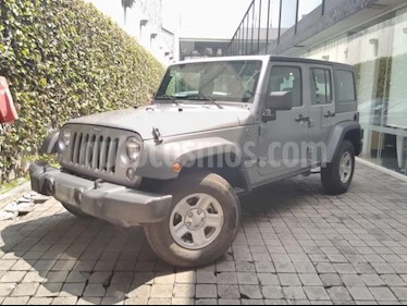 foto Jeep Wrangler 5p Unlimited Sport V6/3.6 Aut usado (2018) color Plata precio $570,000