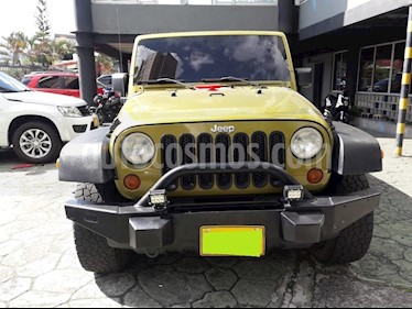 foto Jeep Wrangler 3.8L Unlimited Rubicon Aut usado (2008) color Verde precio $45.000.000
