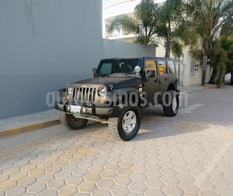 Jeep Wrangler JK Sahara 4x4 3.6L Aut usado (2007) color Negro precio $3,890,000