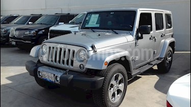 foto Jeep Wrangler Sahara 4x4 3.6L Aut usado (2018) color Gris precio $618,000