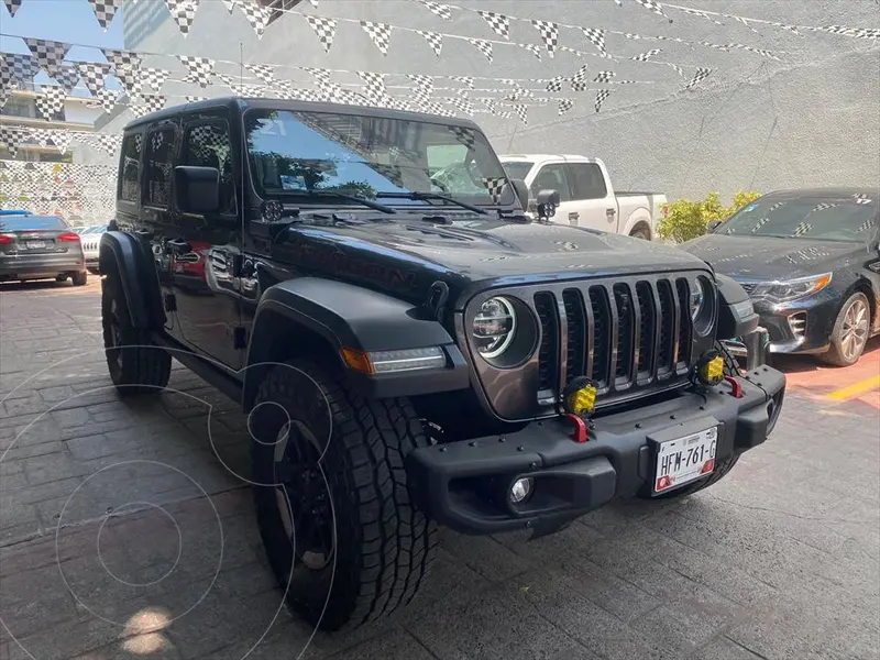 Foto Jeep Wrangler Rubicon 4x4 3.6L Aut usado (2021) color Gris Oscuro precio $1,179,000