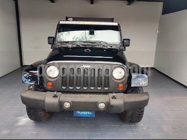 Jeep Wrangler Unlimited Sahara 4x4 3.6L Aut usado (2008) color Negro precio $334,000