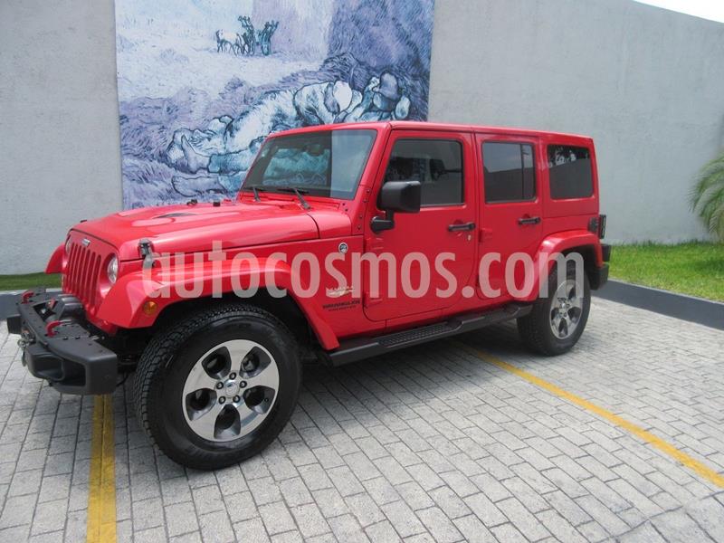 foto Jeep Wrangler Unlimited Sahara 4x4 3.6L Aut usado (2015) color Rojo precio $540,000
