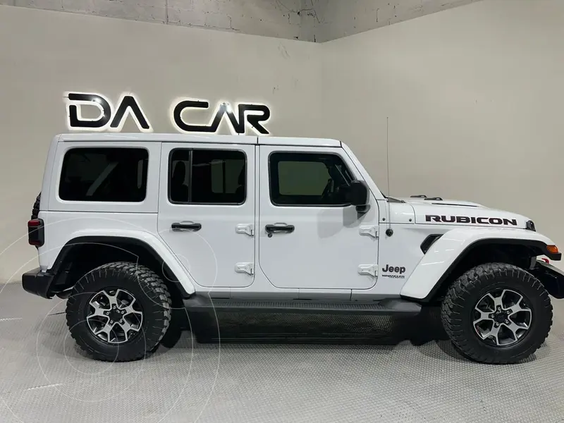 Foto Jeep Wrangler Rubicon 4x4 3.6L Aut usado (2021) color Blanco precio $878,000