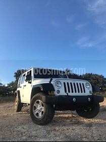 Jeep Wrangler Unlimited Sport 4x4 3.6L Aut usado (2018) color Blanco precio $580,000