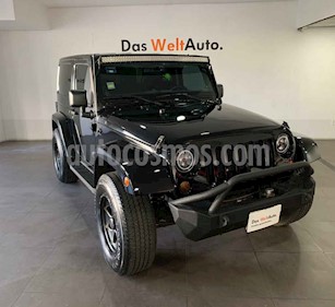 Jeep Wrangler 3p Sahara 4x4 a/a GPS R18 usado (2013) color Negro precio $364,000