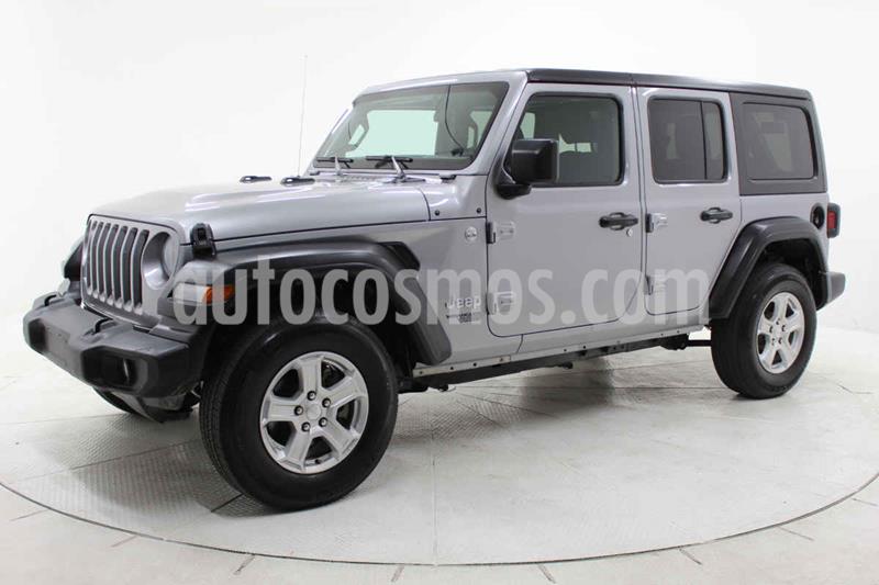 foto Jeep Wrangler Unlimited Sport 4x4 3.6L Aut usado (2019) color Plata precio $635,000