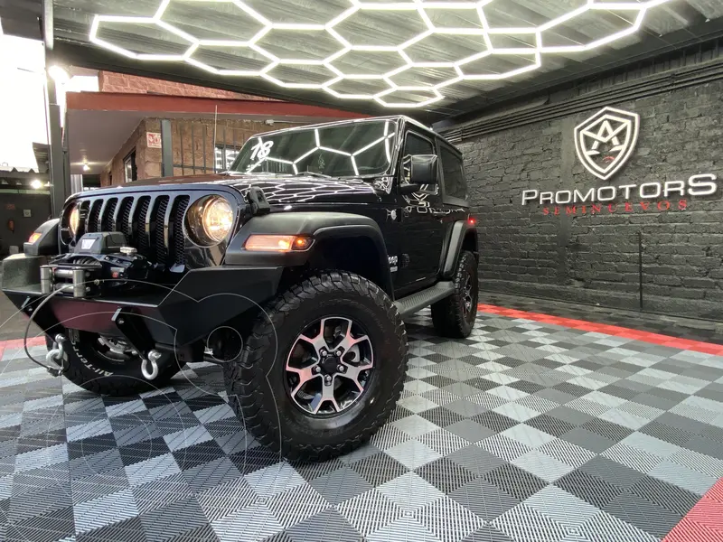 Foto Jeep Wrangler Sport MTX 4x4 3.6L usado (2018) color Negro precio $519,900