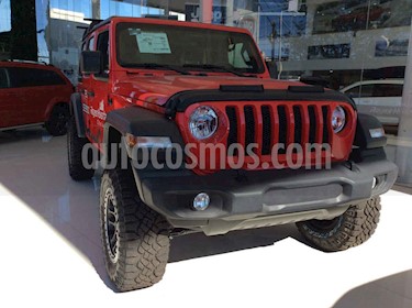 Jeep Wrangler Unlimited Sport 4x4 3.6L Aut usado (2019) color Rojo precio $952,900