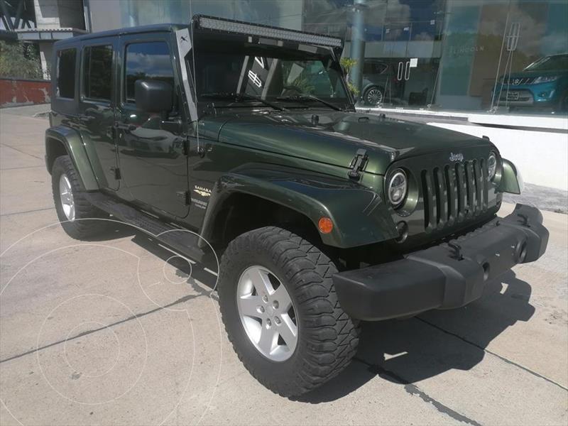 Foto Jeep Wrangler 4P X SAHARA UNLIMITED AUT 4X4 usado (2007) color Verde precio $430,000