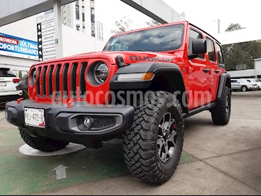 Jeep Wrangler Unlimited JK Rubicon 4x4 3.6L Aut usado (2018) color Rojo precio $785,000