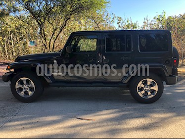 foto Jeep Wrangler JK Sahara 4x4 3.6L Aut usado (2018) color Gris precio $575,000