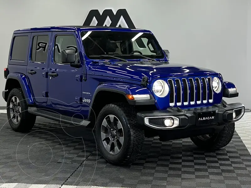Foto Jeep Wrangler Rubicon 4x4 3.6L Aut usado (2020) color Azul precio $696,999