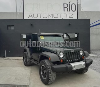 Foto venta Auto usado Jeep Wrangler SE Techo Duro (2010) color Verde precio $290,000