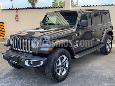 Foto Jeep Wrangler Unlimited Sahara 4x4 3.6L Aut usado (2019) color Gris precio $789,900
