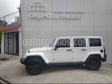 foto Jeep Wrangler Unlimited Sahara 4x4 3.6L Aut usado (2016) color Blanco precio $539,000