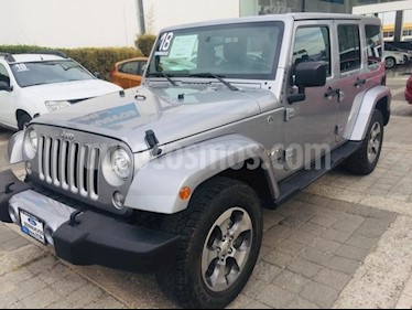 Foto venta Auto usado Jeep Wrangler Unlimited Sahara 4x4 3.8L Aut (2018) color Plata precio $670,000