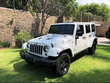 Jeep Wrangler Unlimited X 4x4 3.6L Aut usado (2015) color Blanco precio $515,000