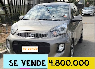 foto Kia Morning 1.2L EX ABS AC usado (2016) color Gris precio $4.800.000