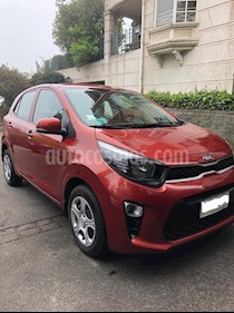 Kia Morning EX 1.2L usado (2019) color Naranja precio $5.300.000