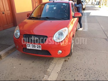 Kia Morning EX 1.1L Dh Aa usado (2010) color Rojo Vivo precio $2.800.000