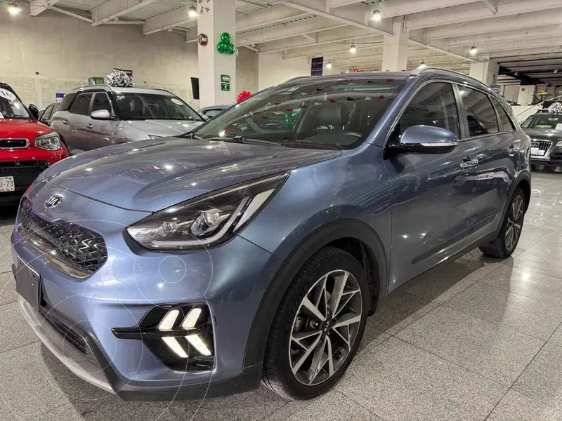 Foto Kia Niro 1.6L GDI EX usado (2020) color Azul precio $342,000