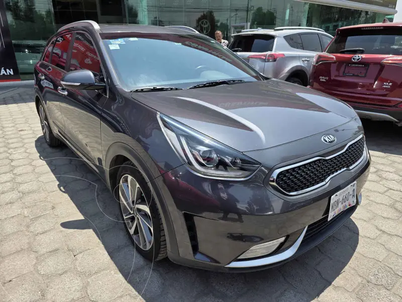 Foto Kia Niro 1.6L GDI EX usado (2019) color Gris financiado en mensualidades(enganche $80,625 mensualidades desde $6,808)