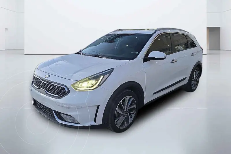 Foto Kia Niro 1.6L GDI EX usado (2019) color Blanco financiado en mensualidades(enganche $71,204 mensualidades desde $5,515)