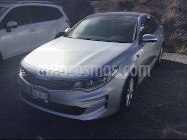 Kia Optima 4 pts. EX PACK, 2.4L TA Climatronic, Piel QCP GPS usado (2018) color Plata precio $395,000