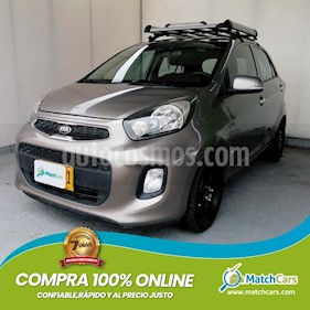 KIA Picanto 1.2L Aa usado (2017) color Gris precio $24.990.000