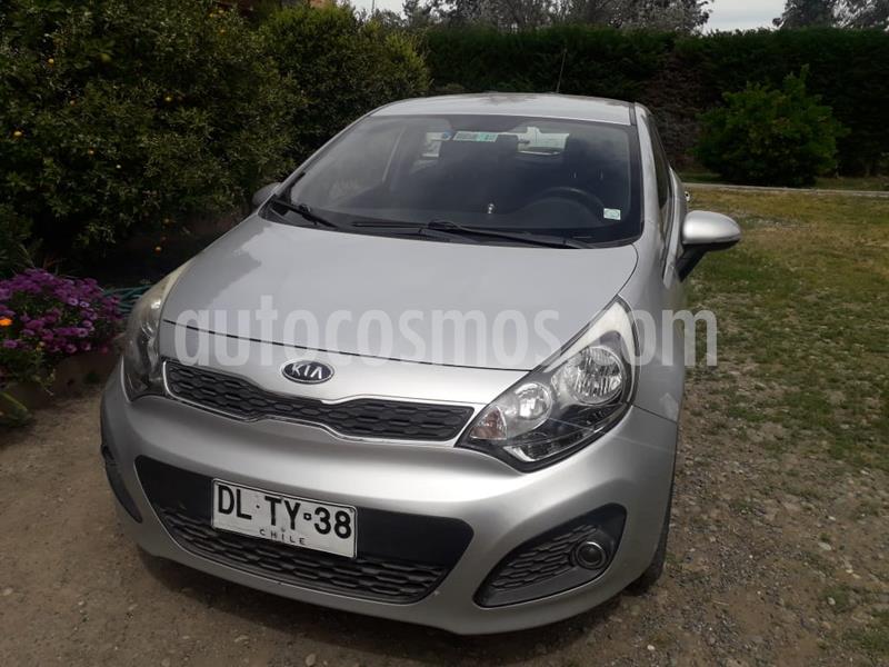 Kia Rio 5 EX 1.4L Ac usado (2012) color Plata Metalizado precio $5.200.000